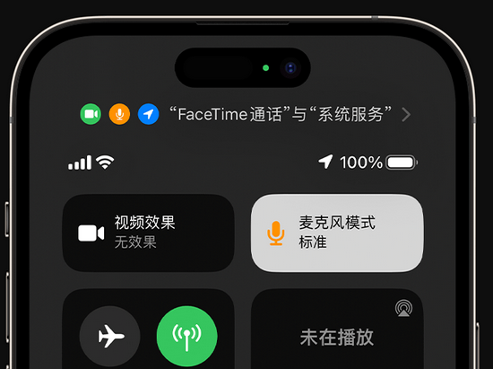 扶绥苹果授权维修网点分享iPhone在通话时让你的声音更清晰 