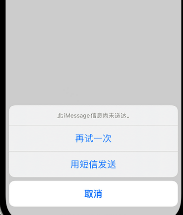 扶绥apple维修iPhone上无法正常发送iMessage信息