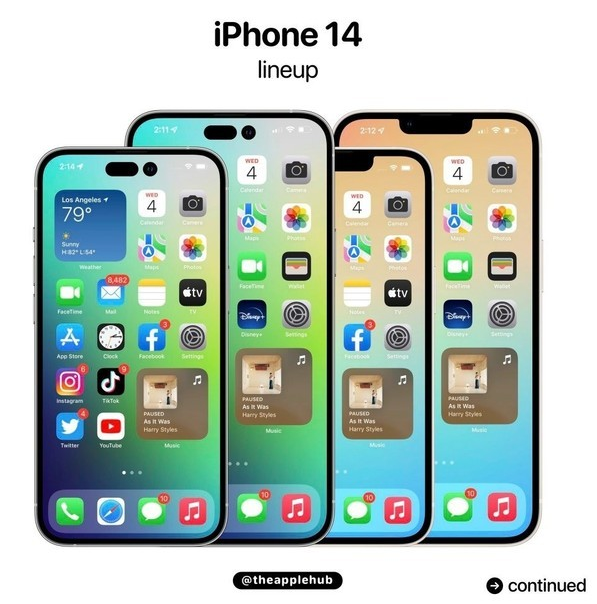 扶绥苹果14维修分享iPhone 14全家福 