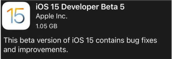 扶绥苹果手机维修分享如何升级到iOS15.0 beta5 
